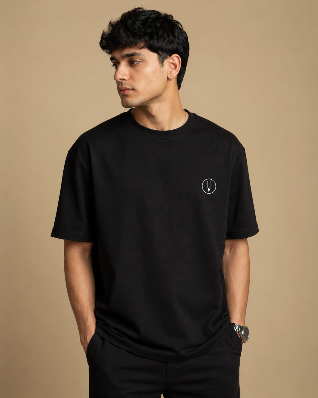 WESTBURY Sacred Street — Tilak Embroidery Tee